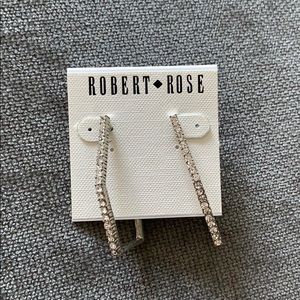 Robert Rose Hoop Earrings